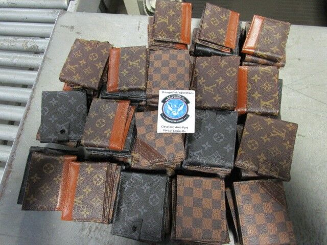 $250,000 in counterfeit luxury wallets and belts seized at UPS Worldport
